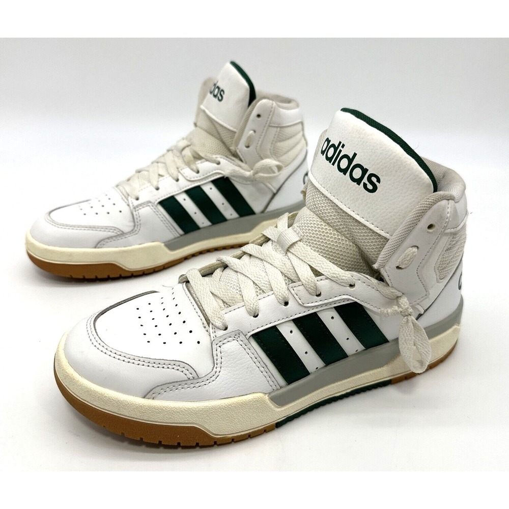 Adidas Neo Entrap Mid Mens Size 7  'White Collegiate Green' II Shoes EG4308